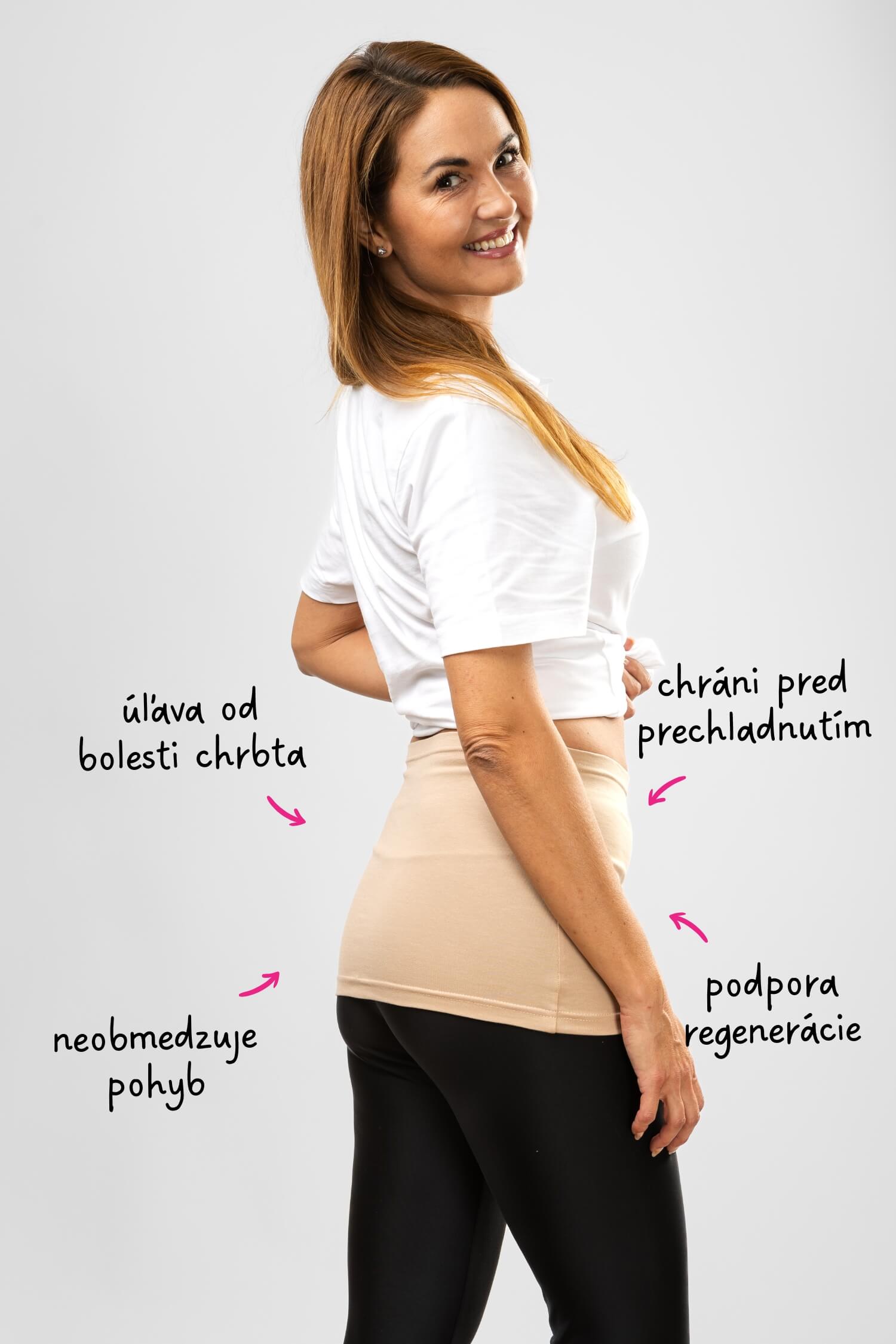 Ľadvinový pás Comfort béžový – výhody produktu